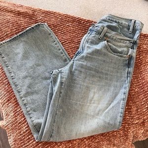 Pistola Bobbie Straight Leg Crossover Jeans